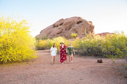 Scottsdale photoshoot at Papago Park