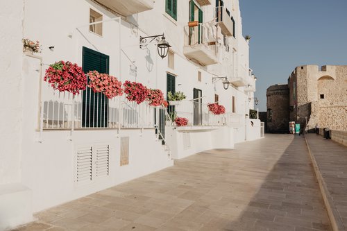 Bari photoshoot at Historic Monopoli
