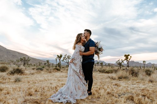 Joshua Tree photoshoot at Quail Springs Trail
