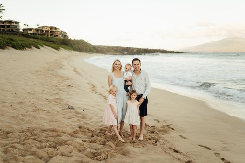 Maui photoshoot at Kapalua Ironwoods (West Shore)