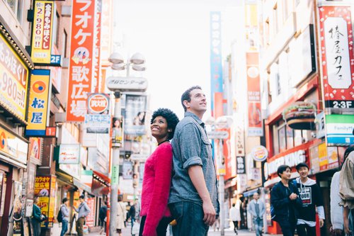 Flytographer photo shoot in Tokyo